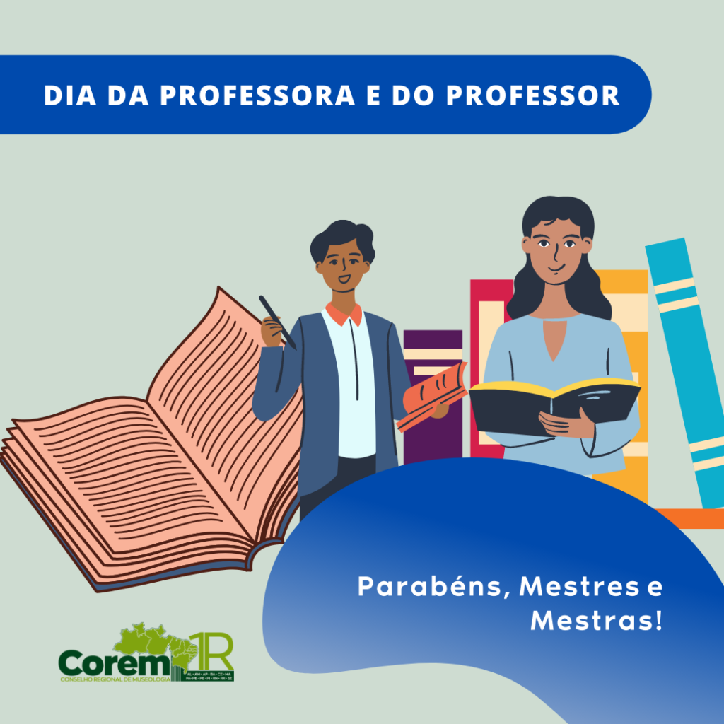 Peça gráfica em homenagem ao dia dos professores.